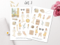 Preview: Girls Paris Sticker Set